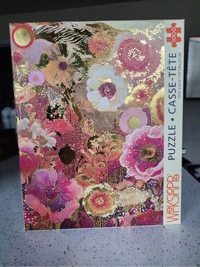 🧩 Werkshoppe Poppies - 1000 Piece Gold Foil Puzzle
